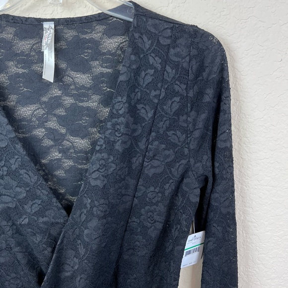 Intimately Free People- Black Lace Bodysuit Women’s Size Large, NWOT - Picture 8 of 10